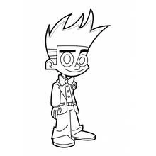 Johnny Test - Dibujos para colorear gratis