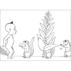 Kirikou - Dibujos para colorear gratis Kirikou - Dibujos para colorear gratis