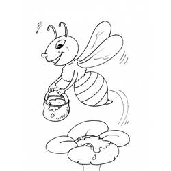 La Abeja Maya - Dibujos para colorear gratis La Abeja Maya - Dibujos para colorear gratis