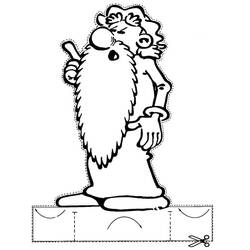 Leonardo da Vinci - Dibujos para colorear gratis