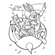 Looney Tunes - Dibujos para colorear gratis