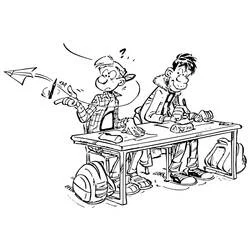 Los Maestros - Dibujos para colorear gratis
