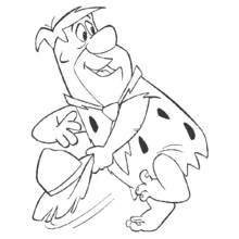 Los Picapiedra - Dibujos para colorear gratis