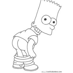 Los Simpson - Dibujos para colorear gratis