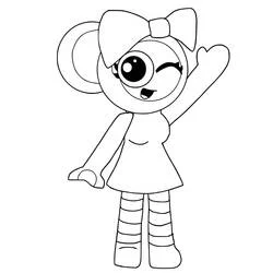 Mundo de Dandy - Dibujos para colorear gratis