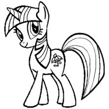 My Little Pony - Dibujos para colorear gratis