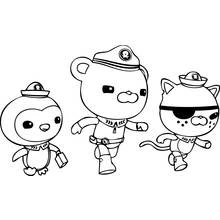 Octonauts - Dibujos para colorear gratis