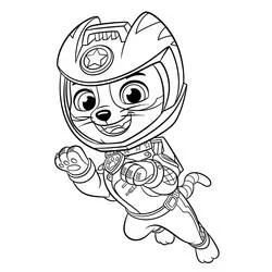 Bonito dibujo Paw Patrol Super Pups (Dibujos Animados y Series Animadas) #204363 para imprimir y colorear en casa