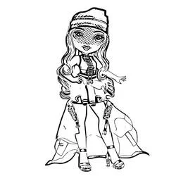 Rainbow High - Dibujos para colorear gratis
