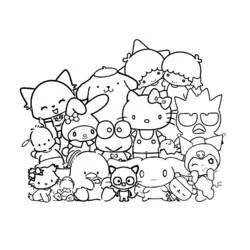 Sanrio - Dibujos para colorear gratis