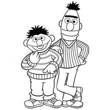 Sesame Street - Dibujos para colorear gratis