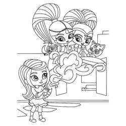 Ilustración Shimmer y Shine (Dibujos Animados y Series Animadas) #196148 para colorear y descargar gratis