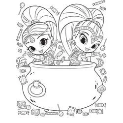 Imagen Shimmer y Shine (Dibujos Animados y Series Animadas) #196152 lista para imprimir y pintar