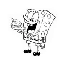 SpongeBob SquarePants - Dibujos para colorear gratis