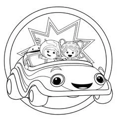 Team Umizoomi - Dibujos para colorear gratis