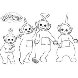 Imagen Teletubbies (Dibujos Animados y Series Animadas) #49776 lista para imprimir y pintar