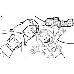 The Sisters - Dibujos para colorear gratis