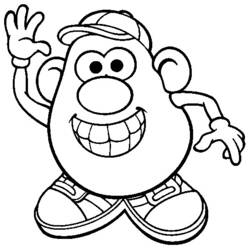 Toy Story: Mister Potato Head - Dibujos para colorear gratis