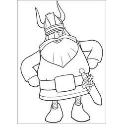 Imagen Vic Le Viking (Dibujos Animados y Series Animadas) #207021 lista para imprimir y pintar
