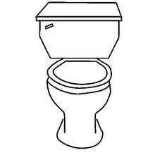 Baño - Dibujos para colorear gratis