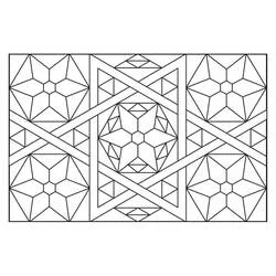 Mosaico - Dibujos para colorear gratis
