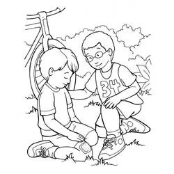 Amistad - Dibujos para colorear gratis Amistad - Dibujos para colorear gratis