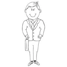 Papá - Dibujos para colorear gratis Papá - Dibujos para colorear gratis