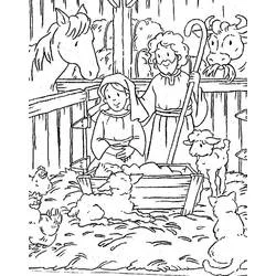Belén - Dibujos para colorear gratis