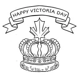 Día de la Reina Victoria - 22 de Mayo - Dibujos para colorear gratis