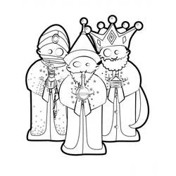 Epifanía - Dibujos para colorear gratis