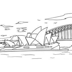 Australia - Dibujos para colorear gratis