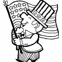 Estados Unidos (EE.UU.) - Dibujos para colorear gratis