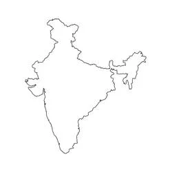 India - Dibujos para colorear gratis