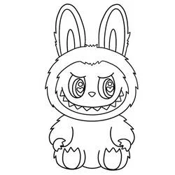 Labubú - Dibujos para colorear gratis