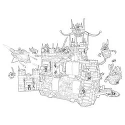 LEGO Nexo Knights - Dibujos para colorear gratis