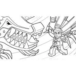 LEGO Ninjago - Dibujos para colorear gratis
