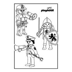 Dibujo Playmobil #195435 para imprimir y colorear