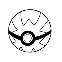 Pokeball - Dibujos para colorear gratis