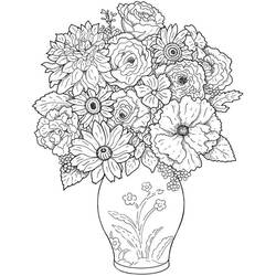 Dalia - Dibujos para colorear gratis