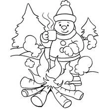 Dibujo Temporada de Invierno (Naturaleza y Estaciones) #164393 para colorear e imprimir gratis