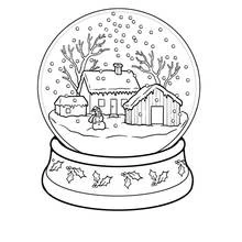 Lámina Temporada de Invierno (Naturaleza y Estaciones) #164396 para colorear gratis para niños y adultos