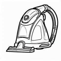 Aspiradora - Dibujos para colorear gratis