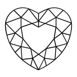 Diamante - Dibujos para colorear gratis