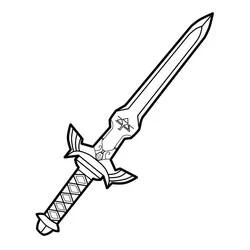 Espada - Dibujos para colorear gratis Espada - Dibujos para colorear gratis