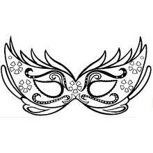 Máscara - Dibujos para colorear gratis