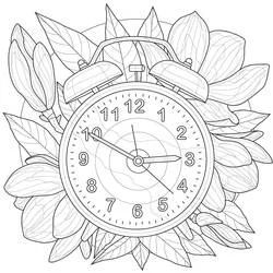Reloj - Dibujos para colorear gratis