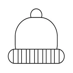 Sombrero - Dibujos para colorear gratis