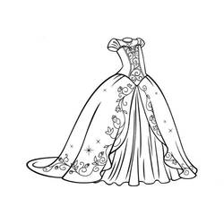 Vestido - Dibujos para colorear gratis