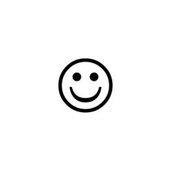 Dibujo de Carita sonriente simple para colorear