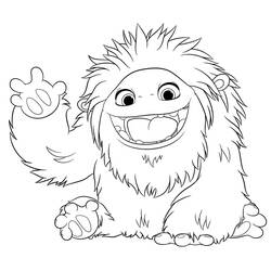Abominable - Dibujos para colorear gratis